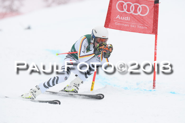 FIS, Int. Dt. Meisterschaft Super-G, NC,  Damen + Herren, 23.03.2018