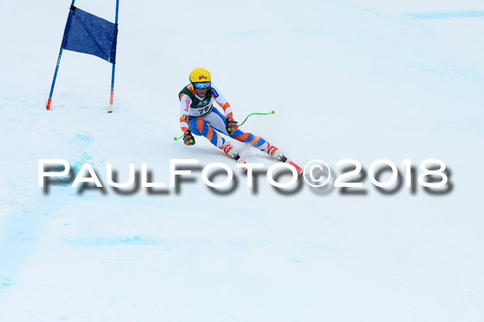 FIS, Int. Dt. Meisterschaft Super-G, NC,  Damen + Herren, 23.03.2018