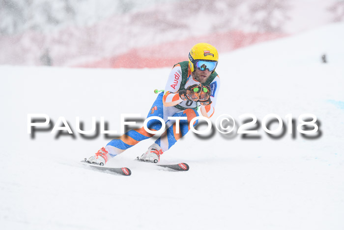 FIS, Int. Dt. Meisterschaft Super-G, NC,  Damen + Herren, 23.03.2018