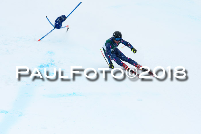 FIS, Int. Dt. Meisterschaft Super-G, NC,  Damen + Herren, 23.03.2018