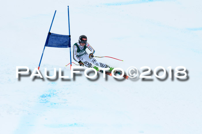 FIS, Int. Dt. Meisterschaft Super-G, NC,  Damen + Herren, 23.03.2018