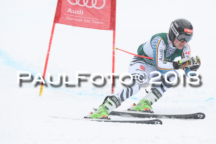 FIS, Int. Dt. Meisterschaft Super-G, NC,  Damen + Herren, 23.03.2018