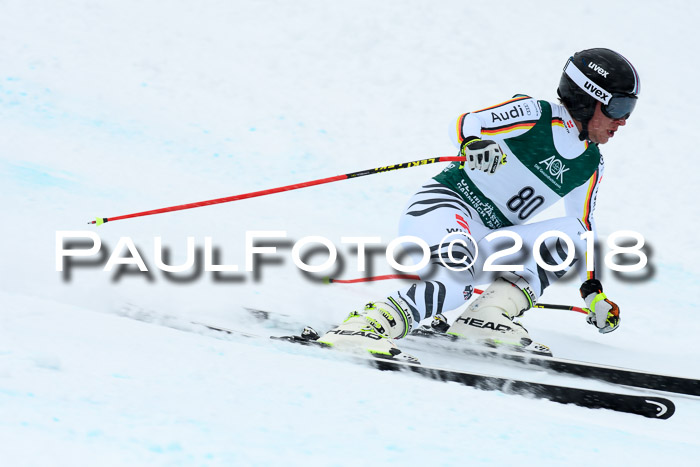 FIS, Int. Dt. Meisterschaft Super-G, NC,  Damen + Herren, 23.03.2018