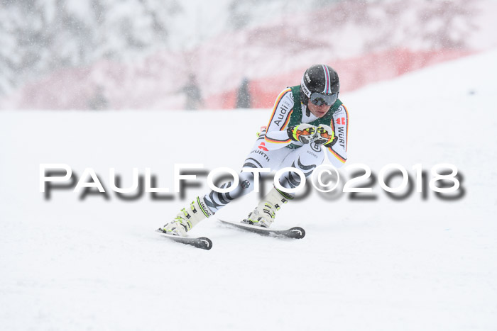 FIS, Int. Dt. Meisterschaft Super-G, NC,  Damen + Herren, 23.03.2018