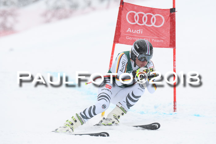 FIS, Int. Dt. Meisterschaft Super-G, NC,  Damen + Herren, 23.03.2018