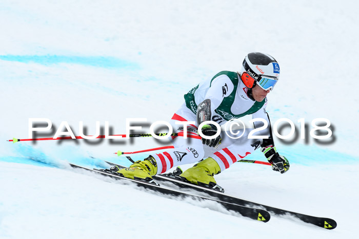 FIS, Int. Dt. Meisterschaft Super-G, NC,  Damen + Herren, 23.03.2018