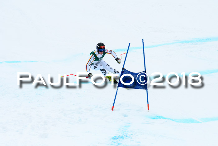 FIS, Int. Dt. Meisterschaft Super-G, NC,  Damen + Herren, 23.03.2018