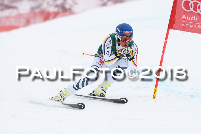 FIS, Int. Dt. Meisterschaft Super-G, NC,  Damen + Herren, 23.03.2018