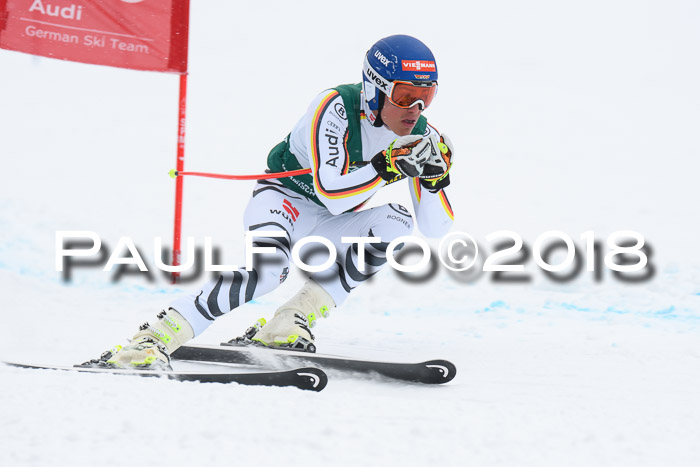 FIS, Int. Dt. Meisterschaft Super-G, NC,  Damen + Herren, 23.03.2018