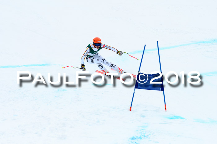 FIS, Int. Dt. Meisterschaft Super-G, NC,  Damen + Herren, 23.03.2018