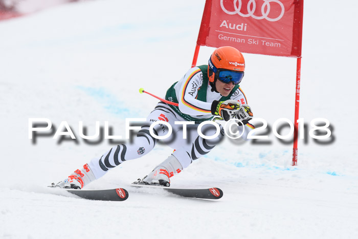 FIS, Int. Dt. Meisterschaft Super-G, NC,  Damen + Herren, 23.03.2018