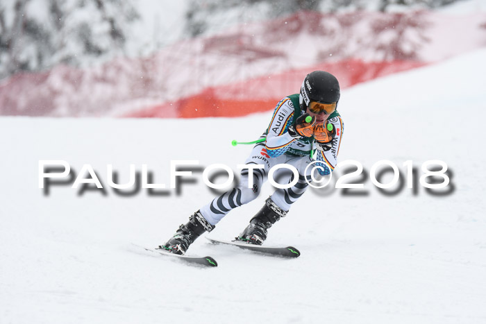 FIS, Int. Dt. Meisterschaft Super-G, NC,  Damen + Herren, 23.03.2018