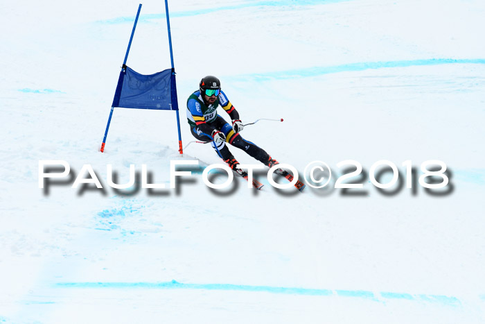 FIS, Int. Dt. Meisterschaft Super-G, NC,  Damen + Herren, 23.03.2018