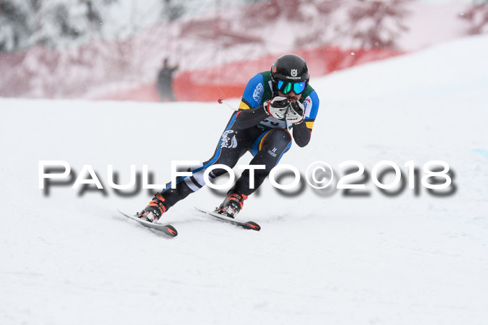 FIS, Int. Dt. Meisterschaft Super-G, NC,  Damen + Herren, 23.03.2018