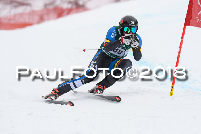 FIS, Int. Dt. Meisterschaft Super-G, NC,  Damen + Herren, 23.03.2018