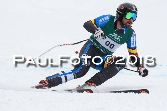 FIS, Int. Dt. Meisterschaft Super-G, NC,  Damen + Herren, 23.03.2018