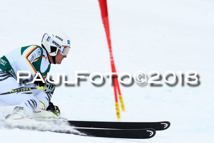 FIS, Int. Dt. Meisterschaft Super-G, NC,  Damen + Herren, 23.03.2018