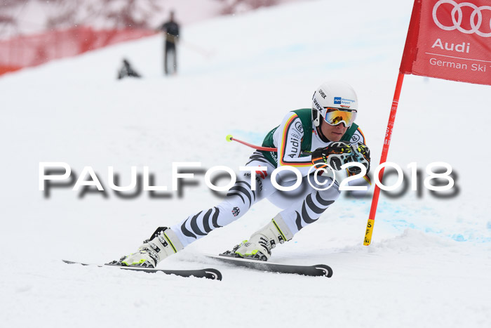 FIS, Int. Dt. Meisterschaft Super-G, NC,  Damen + Herren, 23.03.2018