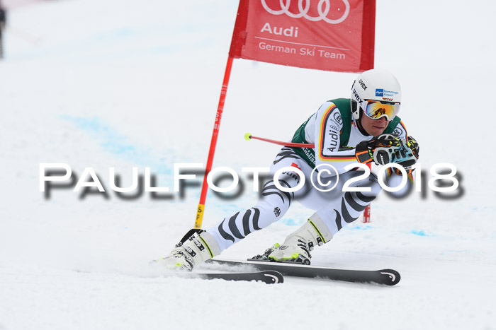 FIS, Int. Dt. Meisterschaft Super-G, NC,  Damen + Herren, 23.03.2018