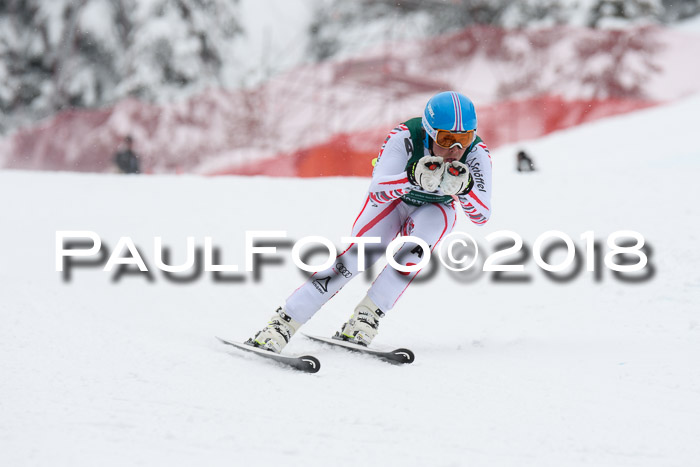 FIS, Int. Dt. Meisterschaft Super-G, NC,  Damen + Herren, 23.03.2018