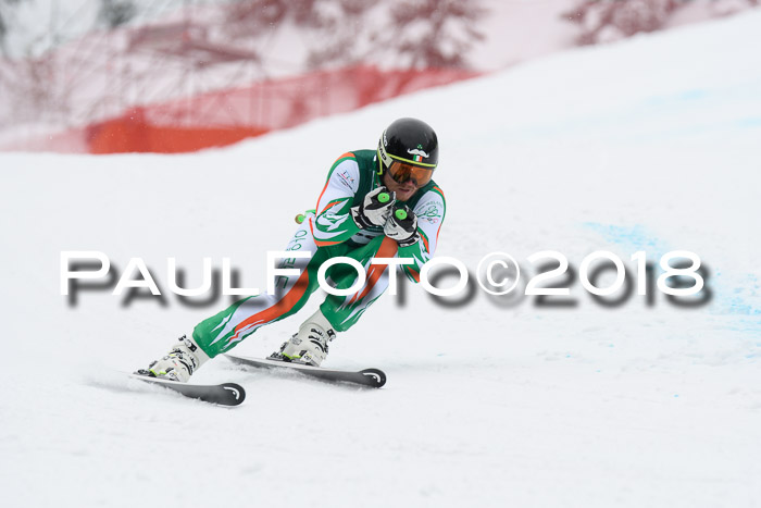 FIS, Int. Dt. Meisterschaft Super-G, NC,  Damen + Herren, 23.03.2018