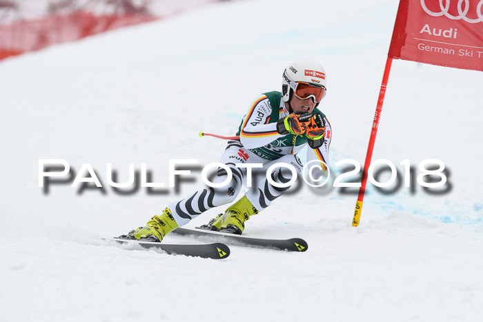 FIS, Int. Dt. Meisterschaft Super-G, NC,  Damen + Herren, 23.03.2018