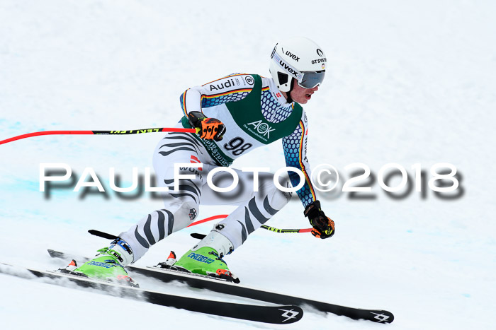 FIS, Int. Dt. Meisterschaft Super-G, NC,  Damen + Herren, 23.03.2018