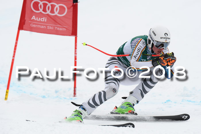 FIS, Int. Dt. Meisterschaft Super-G, NC,  Damen + Herren, 23.03.2018