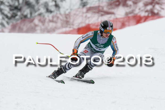 FIS, Int. Dt. Meisterschaft Super-G, NC,  Damen + Herren, 23.03.2018