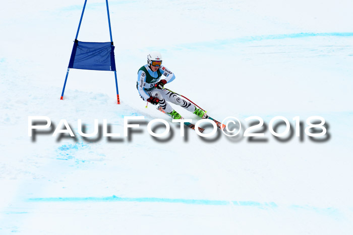 FIS, Int. Dt. Meisterschaft Super-G, NC,  Damen + Herren, 23.03.2018