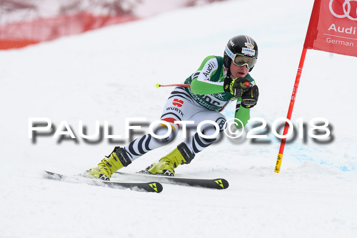 FIS, Int. Dt. Meisterschaft Super-G, NC,  Damen + Herren, 23.03.2018