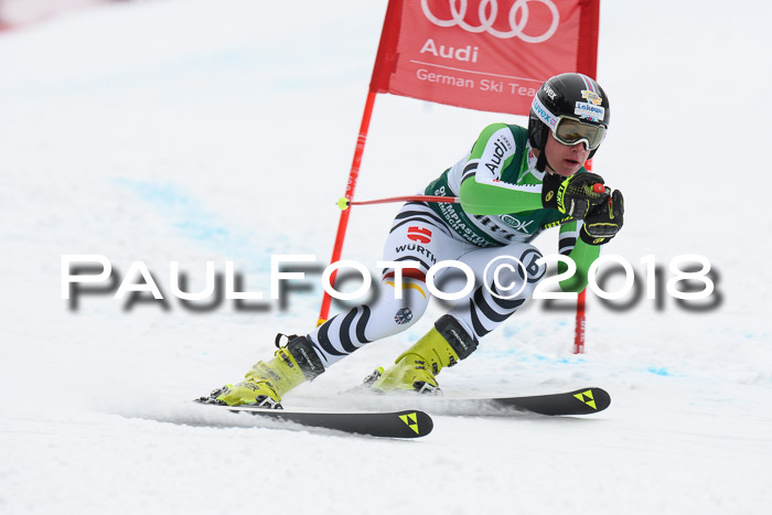 FIS, Int. Dt. Meisterschaft Super-G, NC,  Damen + Herren, 23.03.2018