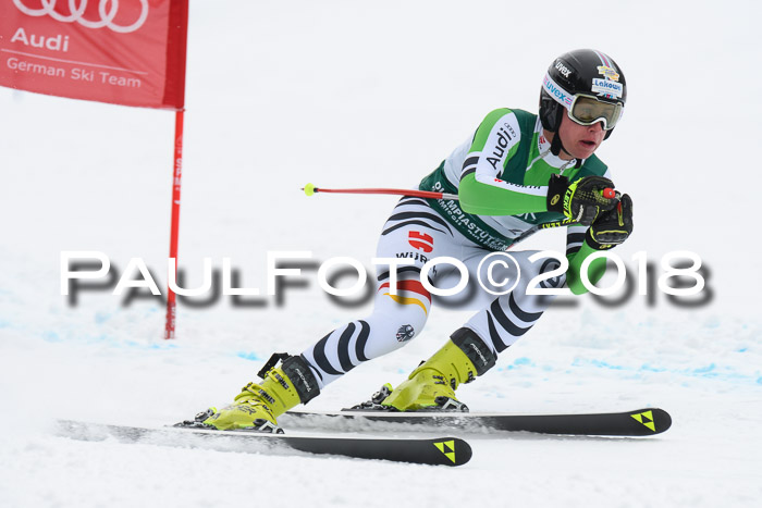 FIS, Int. Dt. Meisterschaft Super-G, NC,  Damen + Herren, 23.03.2018