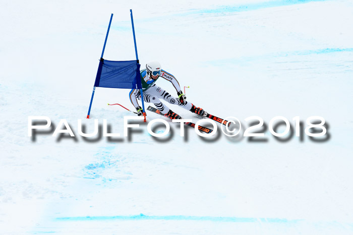 FIS, Int. Dt. Meisterschaft Super-G, NC,  Damen + Herren, 23.03.2018