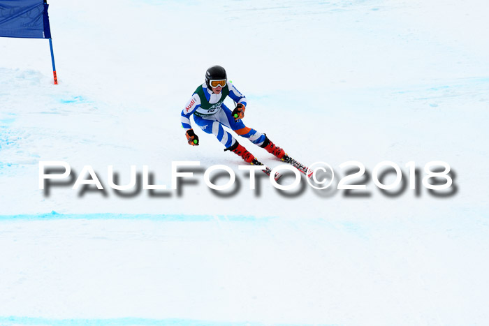 FIS, Int. Dt. Meisterschaft Super-G, NC,  Damen + Herren, 23.03.2018