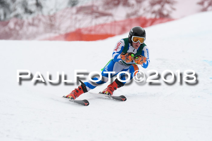 FIS, Int. Dt. Meisterschaft Super-G, NC,  Damen + Herren, 23.03.2018