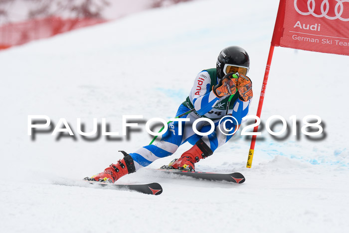 FIS, Int. Dt. Meisterschaft Super-G, NC,  Damen + Herren, 23.03.2018