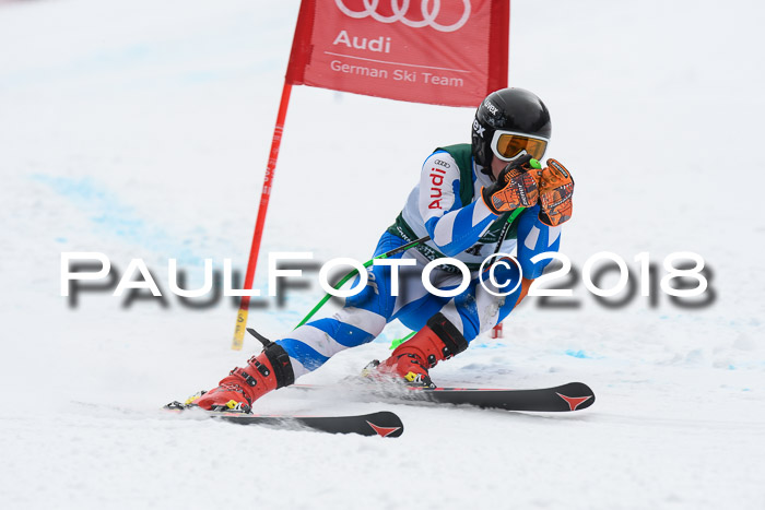 FIS, Int. Dt. Meisterschaft Super-G, NC,  Damen + Herren, 23.03.2018