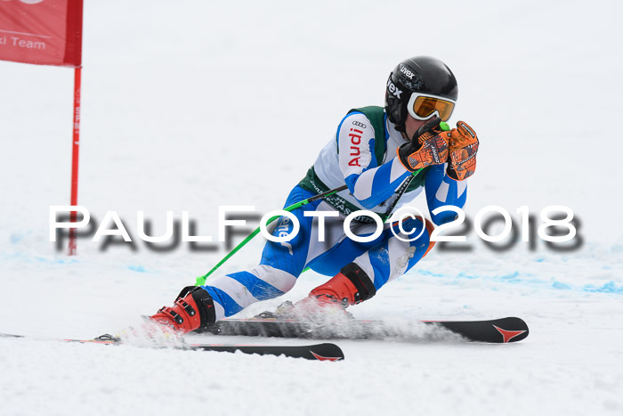 FIS, Int. Dt. Meisterschaft Super-G, NC,  Damen + Herren, 23.03.2018