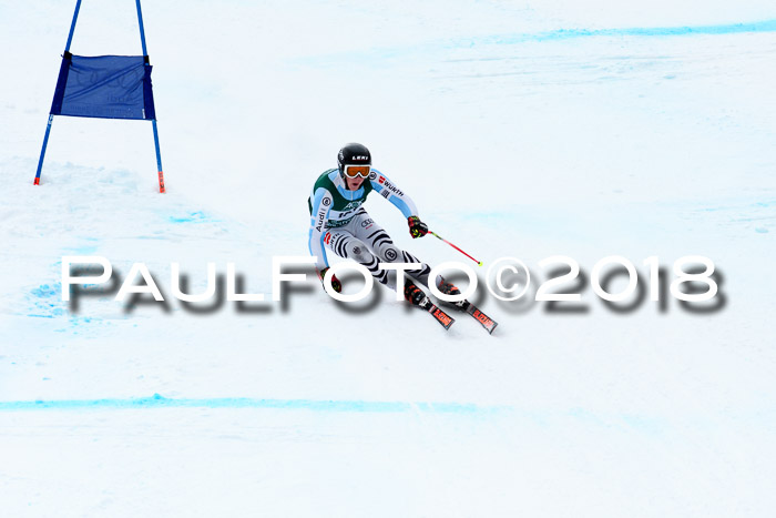 FIS, Int. Dt. Meisterschaft Super-G, NC,  Damen + Herren, 23.03.2018