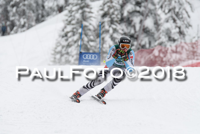 FIS, Int. Dt. Meisterschaft Super-G, NC,  Damen + Herren, 23.03.2018