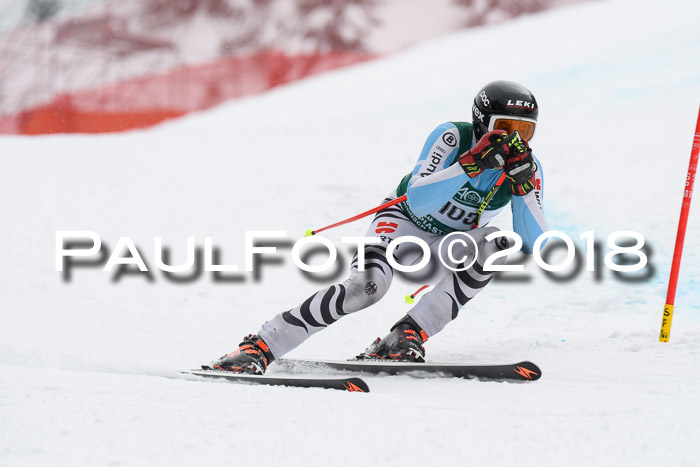 FIS, Int. Dt. Meisterschaft Super-G, NC,  Damen + Herren, 23.03.2018