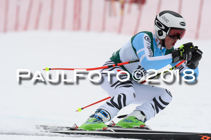 FIS, Int. Dt. Meisterschaft Super-G, NC,  Damen + Herren, 23.03.2018