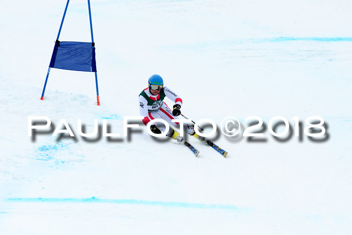 FIS, Int. Dt. Meisterschaft Super-G, NC,  Damen + Herren, 23.03.2018