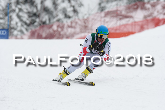 FIS, Int. Dt. Meisterschaft Super-G, NC,  Damen + Herren, 23.03.2018