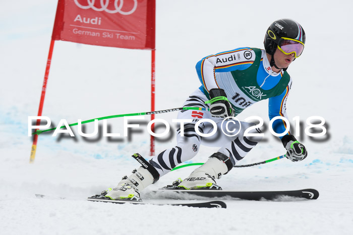 FIS, Int. Dt. Meisterschaft Super-G, NC,  Damen + Herren, 23.03.2018