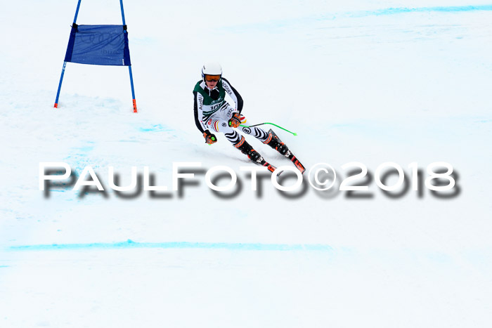 FIS, Int. Dt. Meisterschaft Super-G, NC,  Damen + Herren, 23.03.2018