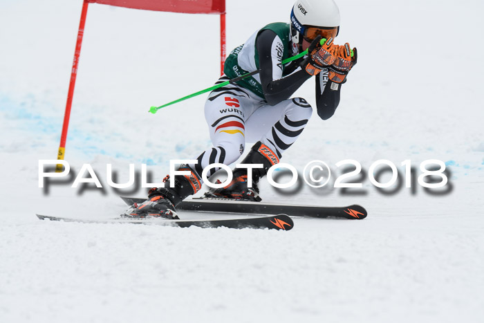 FIS, Int. Dt. Meisterschaft Super-G, NC,  Damen + Herren, 23.03.2018