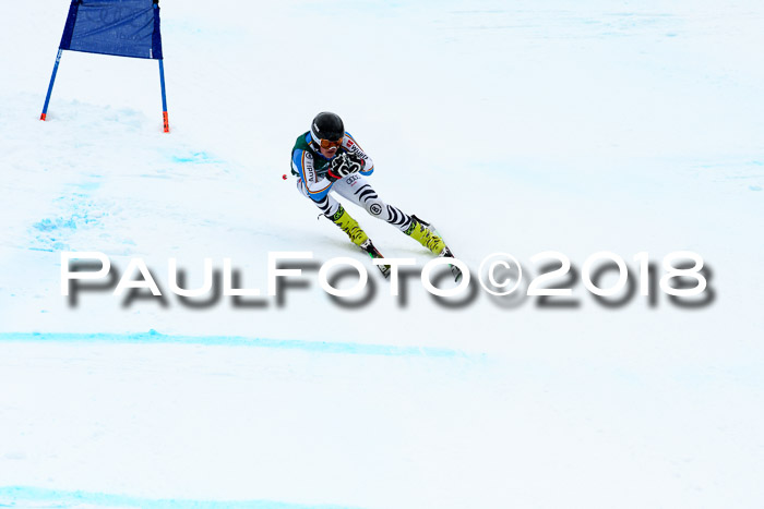 FIS, Int. Dt. Meisterschaft Super-G, NC,  Damen + Herren, 23.03.2018