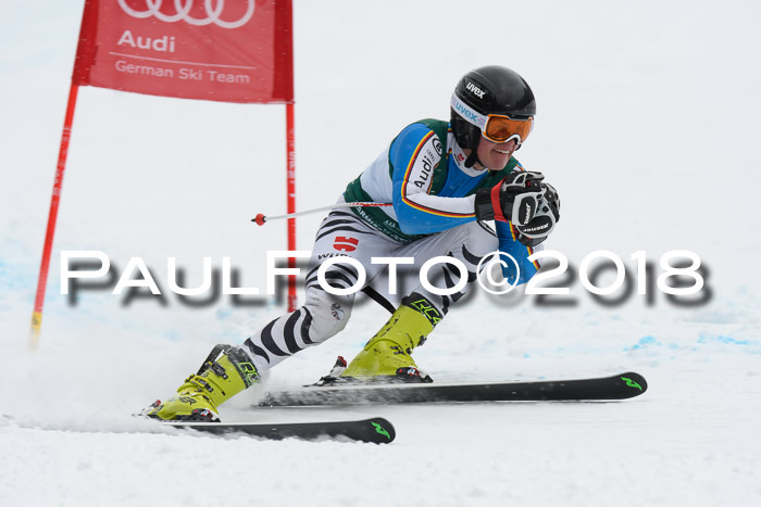 FIS, Int. Dt. Meisterschaft Super-G, NC,  Damen + Herren, 23.03.2018